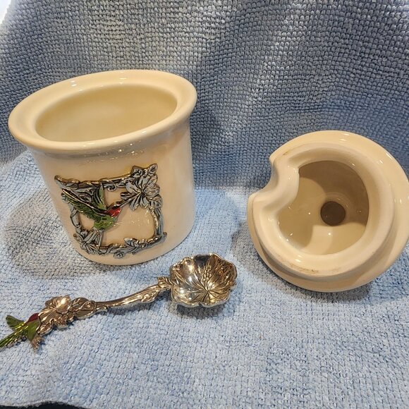 GANZ Cream and Silver Serving Utensils - Picture 2 of 5